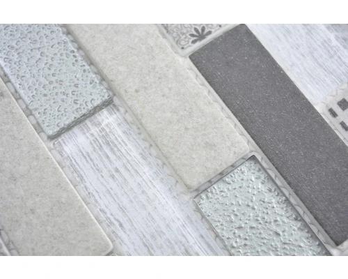 Glasmozaïek XCM BR89 Grijs 29,7x25,8 Cm 6 Glasmozaïek XCM BR89 Grijs 29,7x25,8 Cm - Afbeelding 4