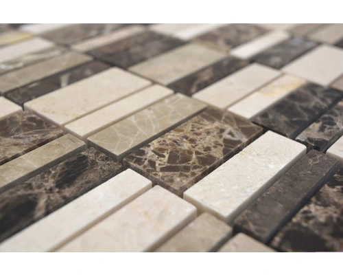 Natuursteen Mozaïek XNM BC549 Beige/bruin 30x30 Cm 5 Natuursteen Mozaïek XNM BC549 Beige/bruin 30x30 Cm - Afbeelding 3