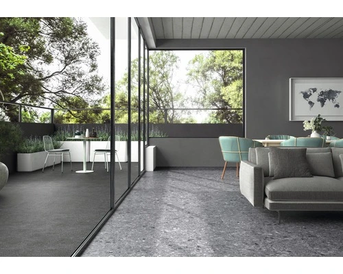 Wand- En Vloertegel Alpen Graphit 60x60 Cm Gerectificeerd 4 Wand- En Vloertegel Alpen Graphit 60x60 Cm Gerectificeerd - Afbeelding 2