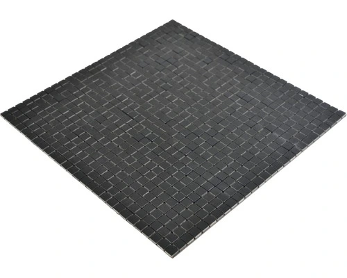 Glasmozaïek SAM 4AL1B Aluminium/zwart 29x29 Cm 6 Glasmozaïek SAM 4AL1B Aluminium/zwart 29x29 Cm - Afbeelding 4