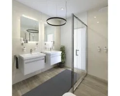 XXL Wand- En Vloertegel Living Cream Gepolijst 120x120 Cm 9 Mm