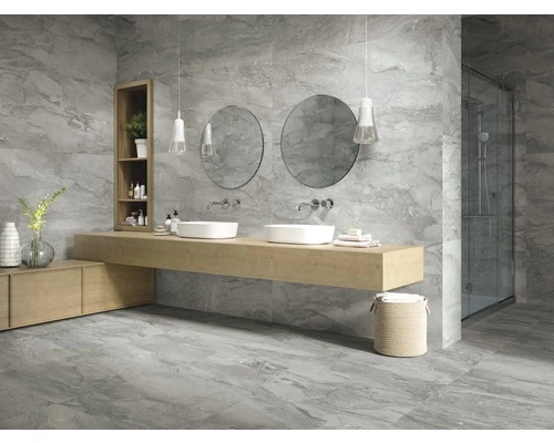 Wand- En Vloertegel Sicilia Grigio Gepolijst 60 X 60 Cm Gerectificeerd 4 Wand- En Vloertegel Sicilia Grigio Gepolijst 60 X 60 Cm Gerectificeerd - Afbeelding 2