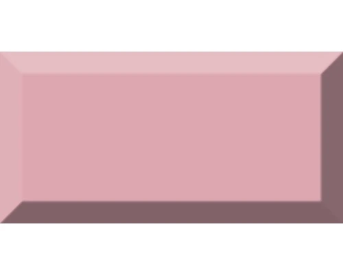 Wandtegel Metro Biselado Rose Glans 10x20 Cm 3 Wandtegel Metro Biselado Rose Glans 10x20 Cm
