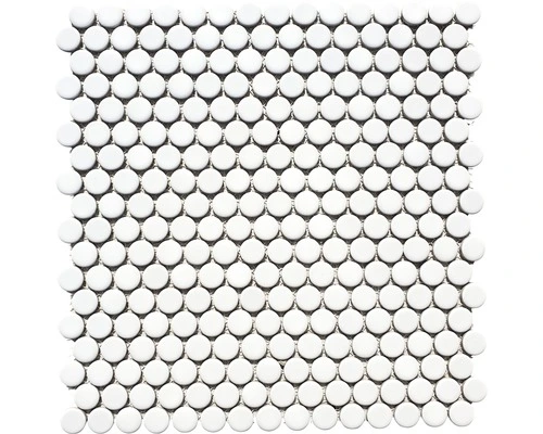 Keramisch Mozaïek Knop 100N Wit 30,5x32 Cm 8 Keramisch Mozaïek Knop 100N Wit 30,5x32 Cm - Afbeelding 7