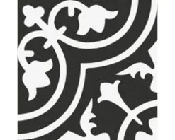 Wand- En Vloertegel Nero Black 20x20 Cm