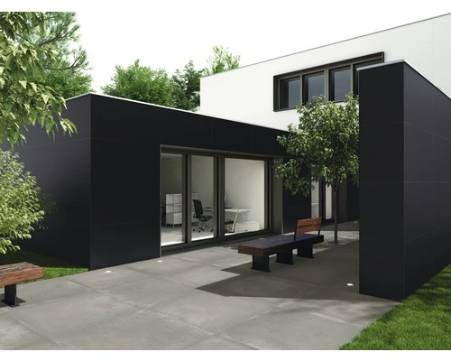 XXL Wandtegel Zwart Mat 120x260 Cm 6 Mm 5 XXL Wandtegel Zwart Mat 120x260 Cm 6 Mm - Afbeelding 3