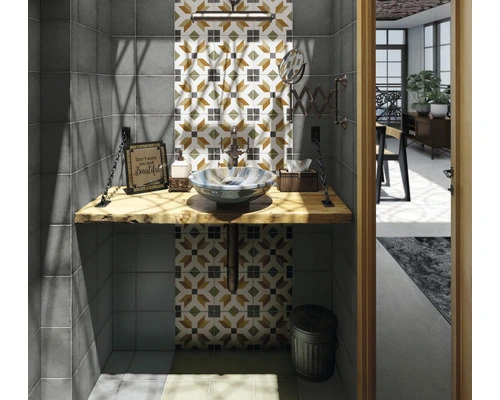 Wand- En Vloertegel Anuvo Decor Empire Color 20x20 Cm 6 Wand- En Vloertegel Anuvo Decor Empire Color 20x20 Cm - Afbeelding 4