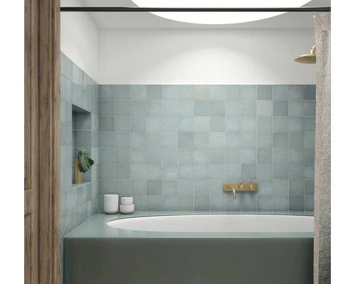 Wandtegel Lava Aquamarina 13,2x13,2 Cm 6 Wandtegel Lava Aquamarina 13,2x13,2 Cm - Afbeelding 4