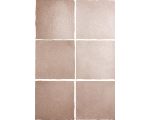 Wandtegel Lava Coral Pink 13,2x13,2 Cm 3 Wandtegel Lava Coral Pink 13,2x13,2 Cm