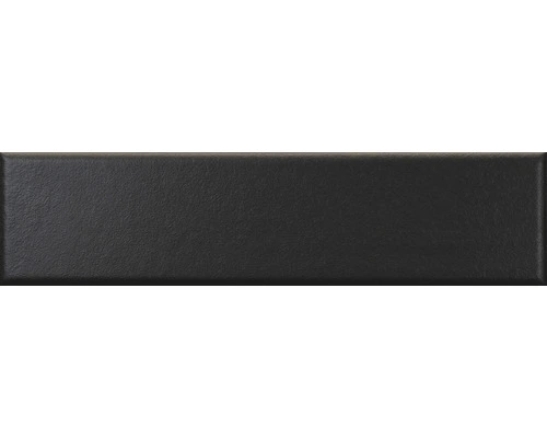 Wandtegel Handvorm Mali Volcano Black 7,5x20 Cm 4 Wandtegel Handvorm Mali Volcano Black 7,5x20 Cm - Afbeelding 2