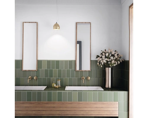 Wandtegel Handvorm Mali Amazone Geen 7,5x20 Cm 5 Wandtegel Handvorm Mali Amazone Geen 7,5x20 Cm - Afbeelding 3