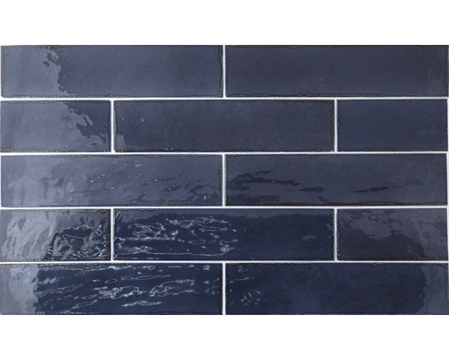 Wandtegel Handvorm Manhattan Blue Note 6x24 Cm 4 Wandtegel Handvorm Manhattan Blue Note 6x24 Cm - Afbeelding 2