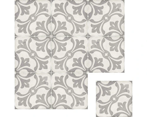 Wand- En Vloertegel Anuvo Decor Rambla Grey 20x20 Cm 4 Wand- En Vloertegel Anuvo Decor Rambla Grey 20x20 Cm - Afbeelding 2