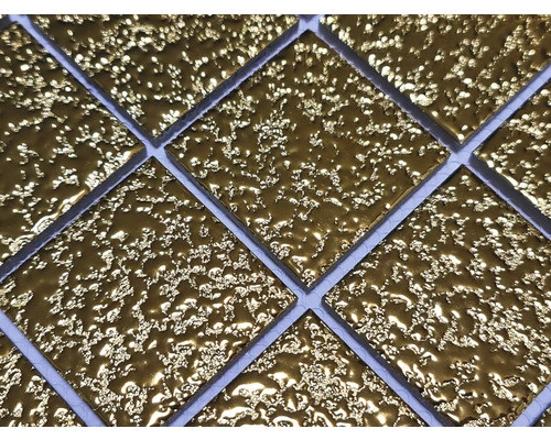 Keramisch Mozaïek GO 484 Goud 30,6x30,6 Cm 4 Keramisch Mozaïek GO 484 Goud 30,6x30,6 Cm - Afbeelding 2