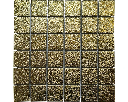 Keramisch Mozaïek GO 484 Goud 30,6x30,6 Cm 3 Keramisch Mozaïek GO 484 Goud 30,6x30,6 Cm