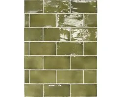 Wandtegel Handvorm Artcore Green 7.5 X 15 Cm