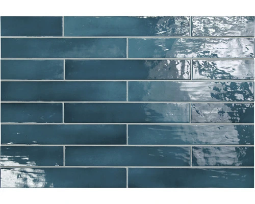 Wandtegel Handvorm Artcore Glacier 6 X 40 Cm 3 Wandtegel Handvorm Artcore Glacier 6 X 40 Cm