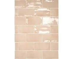 Wandtegel Handvorm Artcore Pink 7.5 X 15 Cm