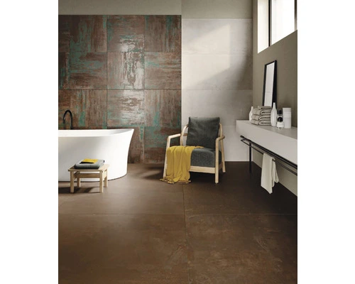 Wand- En Vloertegel Stonemetal Rust 90 X 90 Cm Gerectificeerd 4 Wand- En Vloertegel Stonemetal Rust 90 X 90 Cm Gerectificeerd - Afbeelding 2