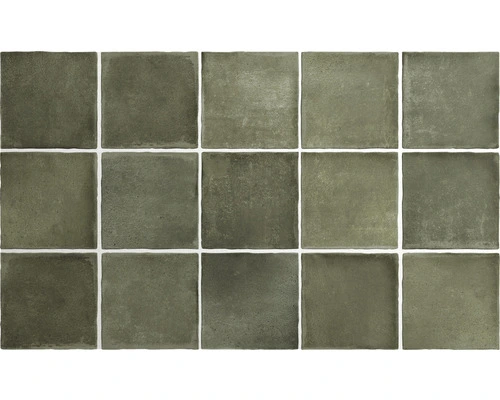Wand- En Vloertegel Agil Khaki 10x10 Cm 3 Wand- En Vloertegel Agil Khaki 10x10 Cm