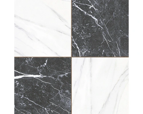 Wand- En Vloertegel Zini Black&white 45x45 Cm 3 Wand- En Vloertegel Zini Black&white 45x45 Cm