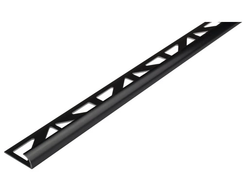 DURAL Kwartrond-profiel Durabord DBP 833 PVC Zwart, Lengte 250 Cm Hoogte 8 Mm 2 DURAL Kwartrond-profiel Durabord DBP 833 PVC Zwart, Lengte 250 Cm Hoogte 8 Mm