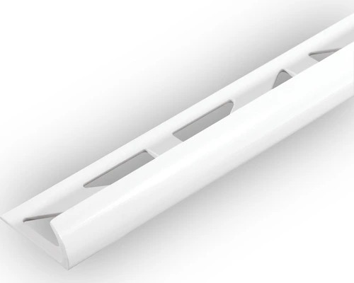 DURAL Kwartrond-profiel Durabord DBP 1230 PVC Wit, Lengte 250 Cm Hoogte 12,5 Mm 3 DURAL Kwartrond-profiel Durabord DBP 1230 PVC Wit, Lengte 250 Cm Hoogte 12,5 Mm