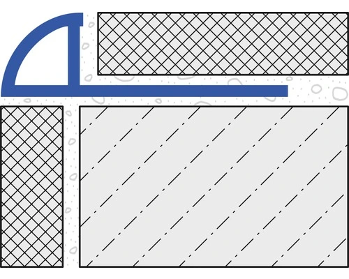 DURAL Kwartrond-profiel Durondell DRAC 1030 Aluminium Wit, Lengte 300 Cm Hoogte 10 Mm 4 DURAL Kwartrond-profiel Durondell DRAC 1030 Aluminium Wit, Lengte 300 Cm Hoogte 10 Mm - Afbeelding 2