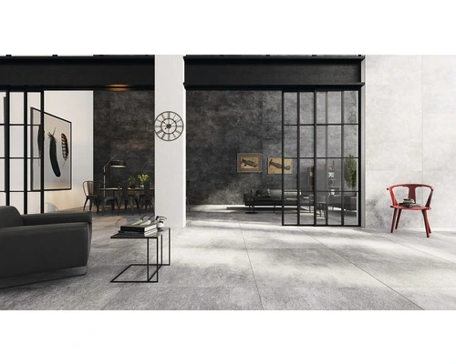 Wand- En Vloertegel Urban Beton Antraciet 60x120 Cm Gerectificeerd 4 Wand- En Vloertegel Urban Beton Antraciet 60x120 Cm Gerectificeerd - Afbeelding 2