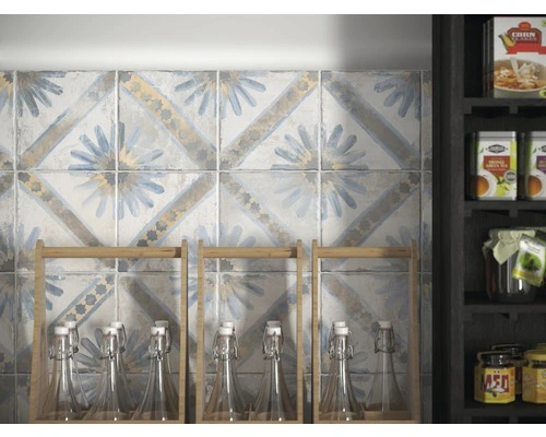 Wand- En Vloertegel Marrakech Blauw 45x45 Cm 5 Wand- En Vloertegel Marrakech Blauw 45x45 Cm - Afbeelding 3