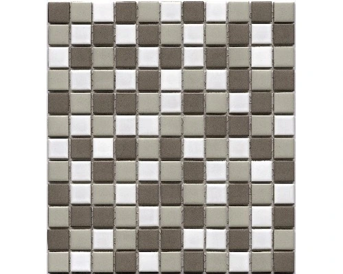 Keramisch Mozaïek BM 500 Wit/grijs Mix 30,5x33 Cm 3 Keramisch Mozaïek BM 500 Wit/grijs Mix 30,5x33 Cm