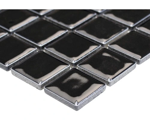 Keramisch Mozaïek B 890 Zwart 30,5x32,5 Cm 4 Keramisch Mozaïek B 890 Zwart 30,5x32,5 Cm - Afbeelding 2