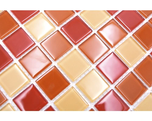 Glasmozaïek Crystal CM 4005 Oranje/rood Mix 30,5x33 Cm 9 Glasmozaïek Crystal CM 4005 Oranje/rood Mix 30,5x33 Cm - Afbeelding 7
