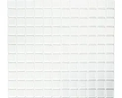 Glasmozaïek Crystal CM 4040 Wit 30,5x32,5 Cm