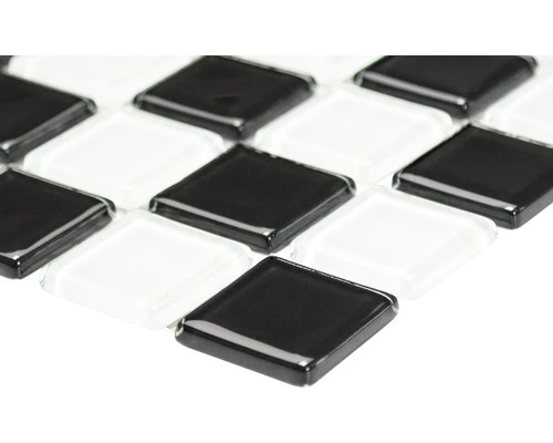 Glasmozaïek Crystal CM 4148 Zwart/wit Mix 30,5x32,5 Cm 4 Glasmozaïek Crystal CM 4148 Zwart/wit Mix 30,5x32,5 Cm - Afbeelding 2