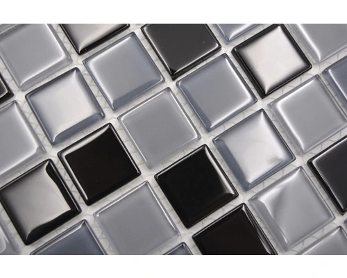 Glasmozaïek Crystal CM 4999 Zwart/grijs Mix 30,5x32,5 Cm 6 Glasmozaïek Crystal CM 4999 Zwart/grijs Mix 30,5x32,5 Cm - Afbeelding 4