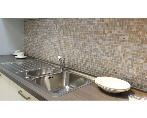 Glasmozaïek GSL 510 Licht Beige 30x33 Cm 6 Glasmozaïek GSL 510 Licht Beige 30x33 Cm - Afbeelding 4