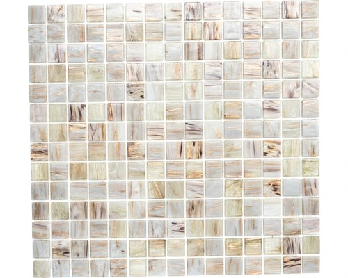 Glasmozaïek GSL 510 Licht Beige 30x33 Cm 3 Glasmozaïek GSL 510 Licht Beige 30x33 Cm