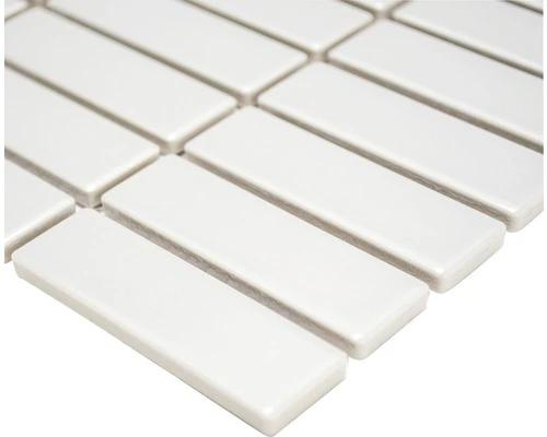 Keramisch Mozaïek ST 330 Grijs Glans 30x31,5 Cm 4 Keramisch Mozaïek ST 330 Grijs Glans 30x31,5 Cm - Afbeelding 2