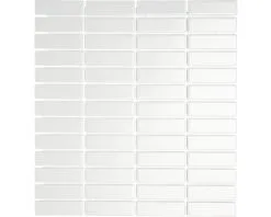 Keramisch Mozaïek ST 330 Grijs Glans 30x31,5 Cm