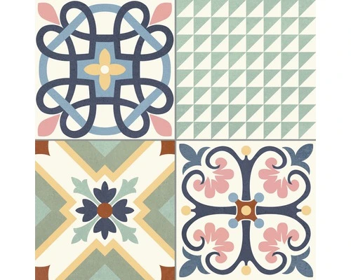 Wand- En Vloertegel Heritage Mix 33x33 Cm 18 Wand- En Vloertegel Heritage Mix 33x33 Cm - Afbeelding 16