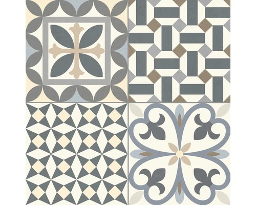 Wand- En Vloertegel Heritage Grey 33x33 Cm 5 Wand- En Vloertegel Heritage Grey 33x33 Cm - Afbeelding 3