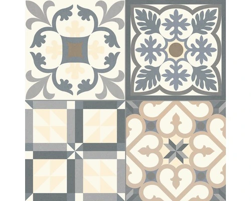 Wand- En Vloertegel Heritage Grey 33x33 Cm 8 Wand- En Vloertegel Heritage Grey 33x33 Cm - Afbeelding 6