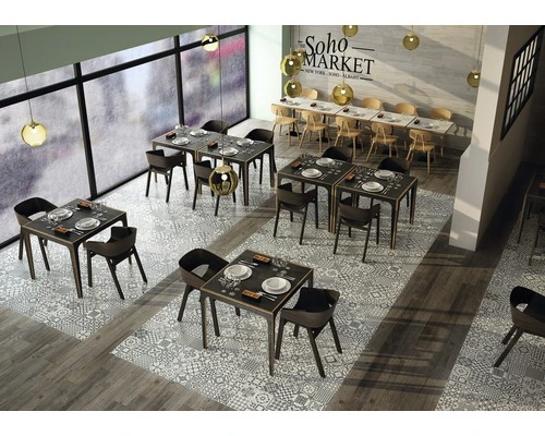 Wand- En Vloertegel Heritage Black 33x33 Cm 22 Wand- En Vloertegel Heritage Black 33x33 Cm - Afbeelding 20