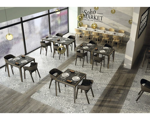 Wand- En Vloertegel Heritage Taco Black 16,5x16,5 Cm 6 Wand- En Vloertegel Heritage Taco Black 16,5x16,5 Cm - Afbeelding 4