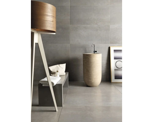 Wand- En Vloertegel Tribeca Donker Grijs 60x120 Cm 4 Wand- En Vloertegel Tribeca Donker Grijs 60x120 Cm - Afbeelding 2