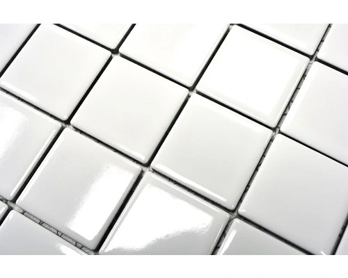 Keramisch Mozaïek CD 102 Wit Glans 30x30 Cm 9 Keramisch Mozaïek CD 102 Wit Glans 30x30 Cm - Afbeelding 7