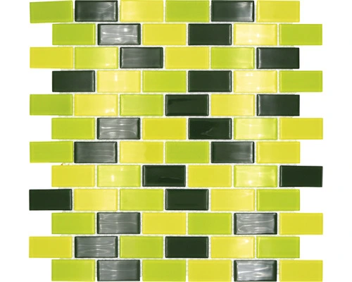 Glasmozaïek Crystal CM 4454 Groen Mix 32,7x30,2 Cm 3 Glasmozaïek Crystal CM 4454 Groen Mix 32,7x30,2 Cm