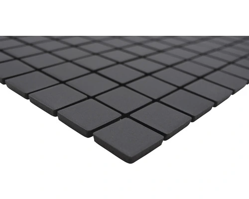 Keramisch Mozaïek Uni Zwart Ongeglazuurd 32,7x30,2 Cm Antislip 5 Keramisch Mozaïek Uni Zwart Ongeglazuurd 32,7x30,2 Cm Antislip - Afbeelding 3