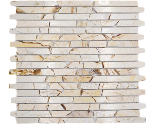 Natuursteen Mozaïek MOS Brick 2807 Beige/goud Mix 30,5x32,2 Cm 3 Natuursteen Mozaïek MOS Brick 2807 Beige/goud Mix 30,5x32,2 Cm